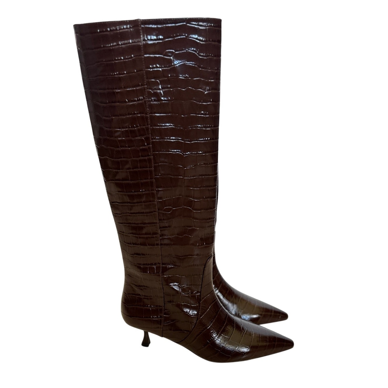 Stuart Weitzman 50mm Naomi Leather Boots